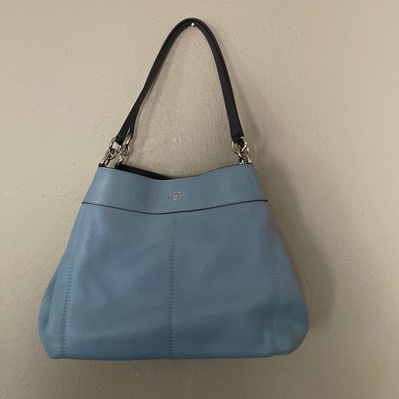 Coach Bag Leather - Picture 1 of 10